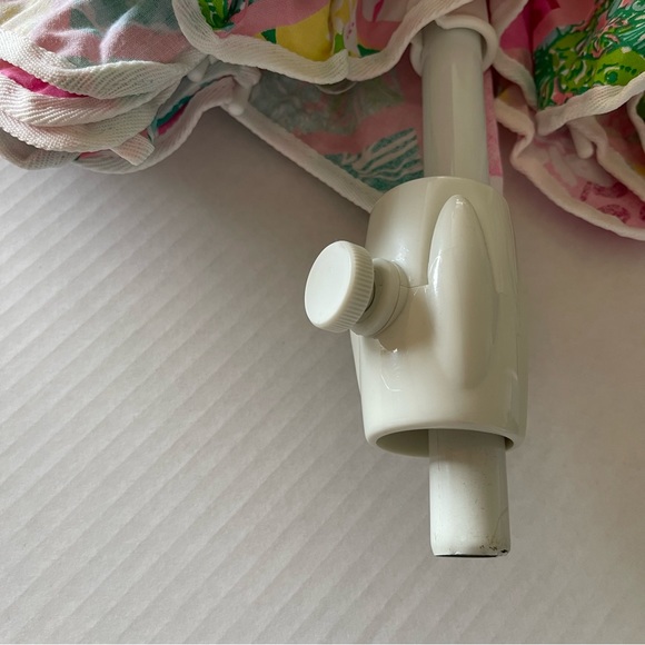 Rare Lilly Pulitzer 2000s Patchwork Print Beach Umbrella HTF - Picture 14 of 16